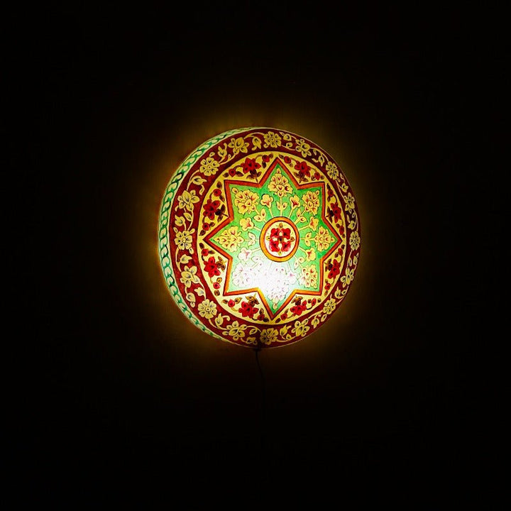 Heritage Painted Wall Lamps (Large) | Home Décor | Waseeh Pakistan