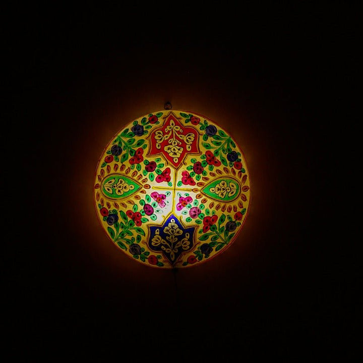 Heritage Painted Wall Lamps (Small) | Home Décor | Waseeh Pakistan