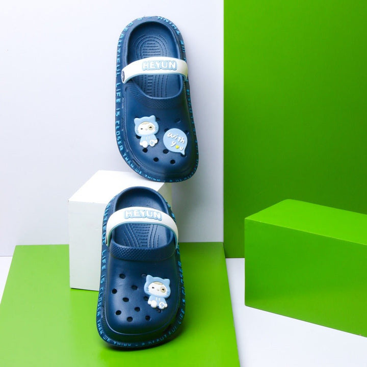 Heyun Kids Slippers (Black) | Fashion Point | Waseeh Pakistan
