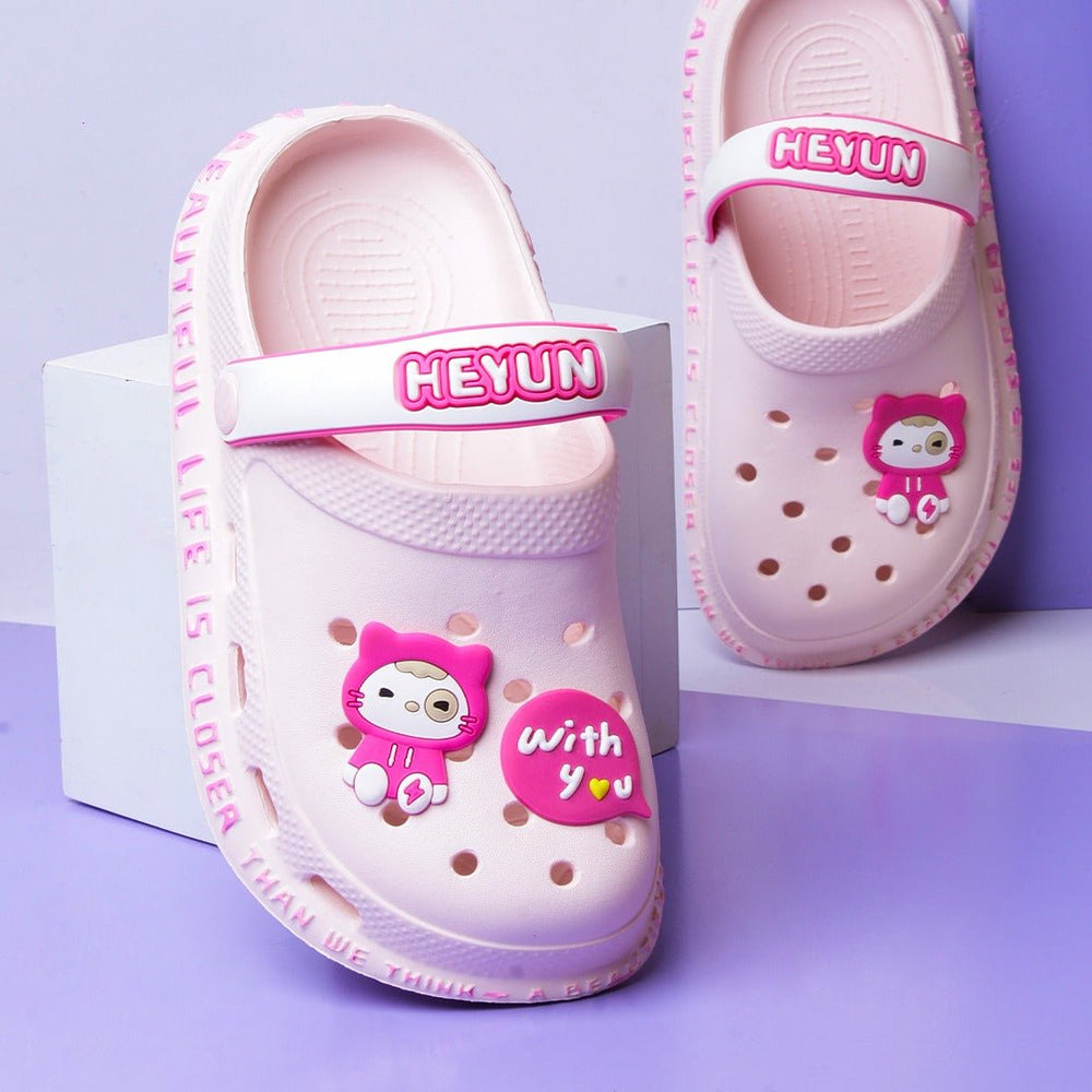 Heyun Kids Slippers (Pink) | Fashion Point | Waseeh Pakistan