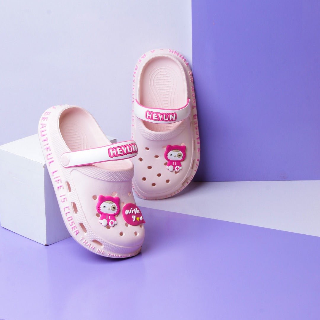Heyun Kids Slippers (Pink) | Fashion Point | Waseeh Pakistan