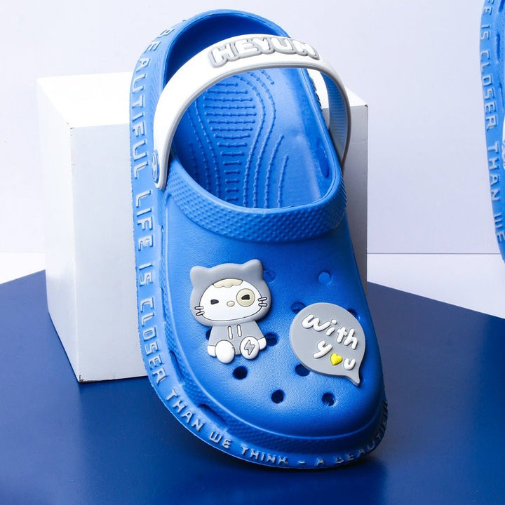 Heyun Kids Slippers (Royal Blue) | Fashion Point | Waseeh Pakistan