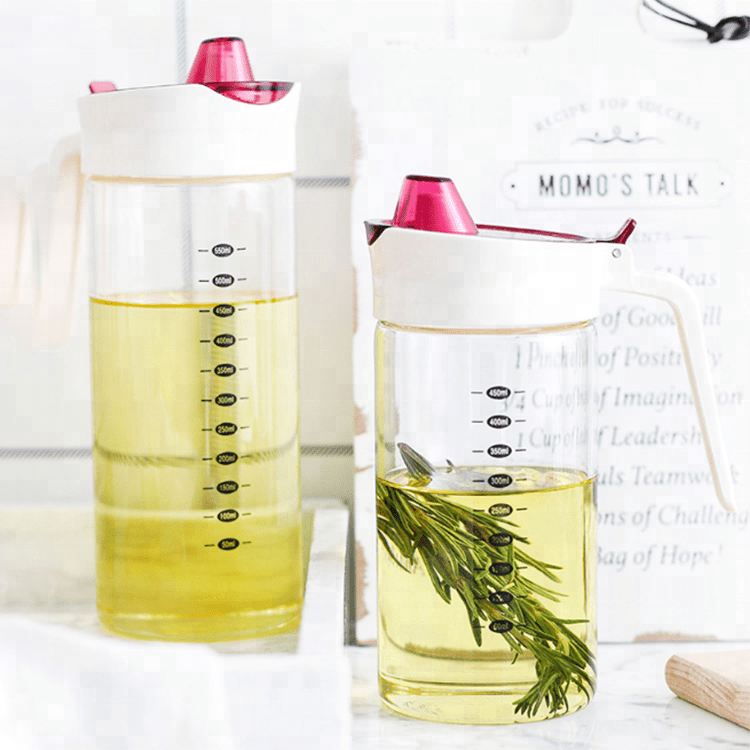 High Quality Glass Oil Jug - 500ml | kitchen item | Waseeh Pakistan