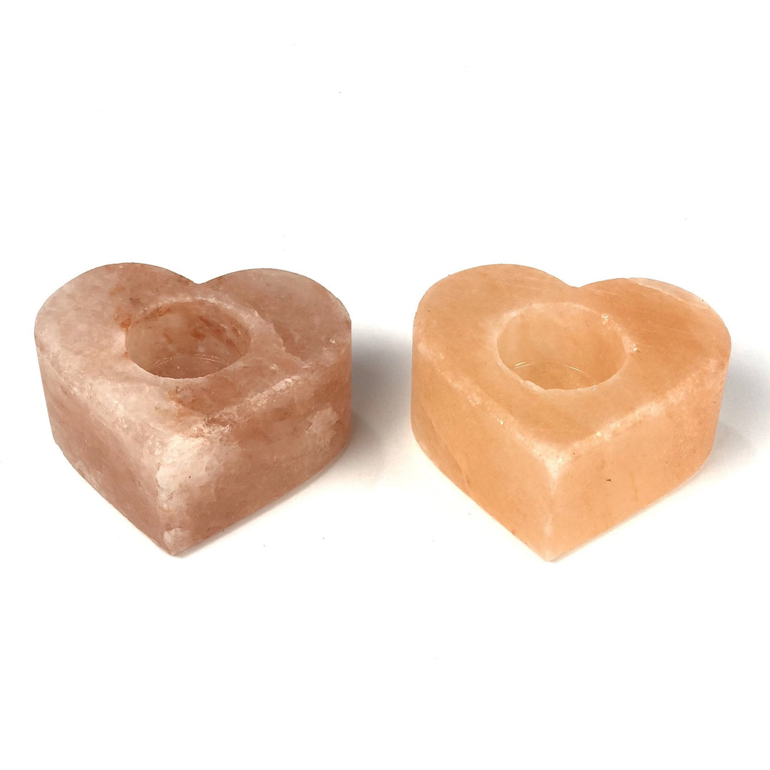Himalayan Natural Pink Salt Candle Holder (Pack of 2) | Home Décor | Waseeh Pakistan