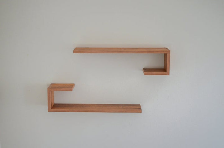 Hockey Living Lounge Bedroom Floating Shelves (Set of 2) | Furniture | Waseeh Pakistan