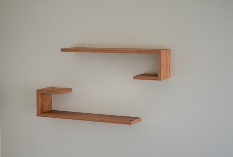 Hockey Living Lounge Bedroom Floating Shelves (Set of 2) | Furniture | Waseeh Pakistan