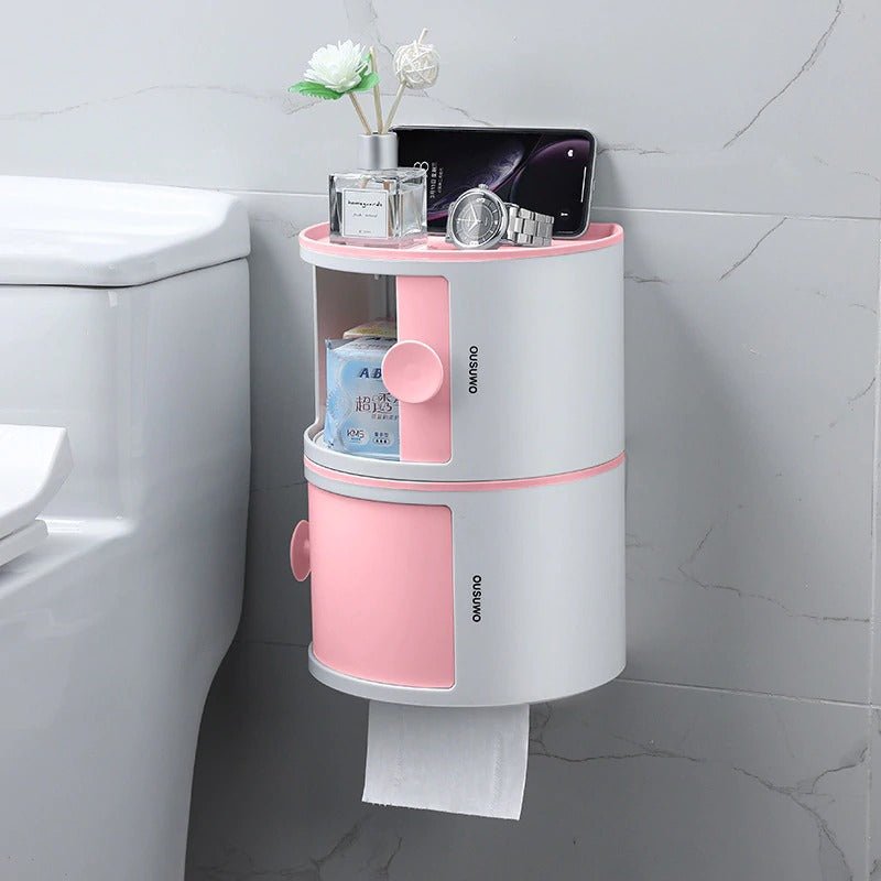 Hole Free Bathroom | Makeup Storage Box (1 Tier) | Home Décor | Waseeh Pakistan