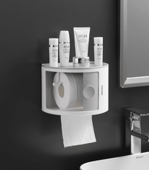 Hole Free Bathroom | Makeup Storage Box (1 Tier) | Home Décor | Waseeh Pakistan