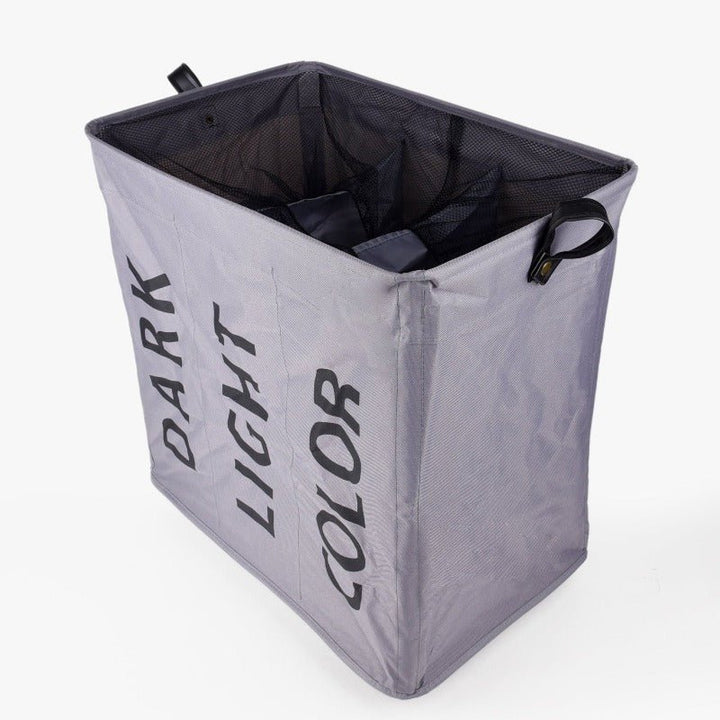 Hosroome Laundry Basket (3 Section) | Mix &amp; Match | Waseeh Pakistan