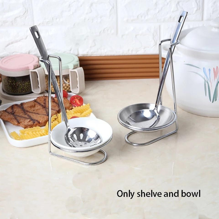 Houseen Ladle Holder (Stainless Steel) | kitchen item | Waseeh Pakistan