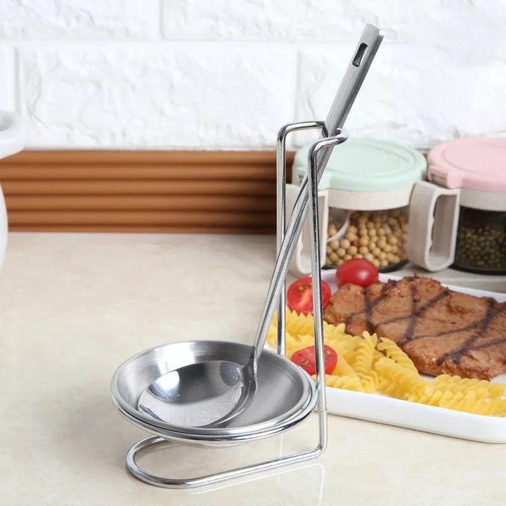Houseen Ladle Holder (Stainless Steel) | kitchen item | Waseeh Pakistan