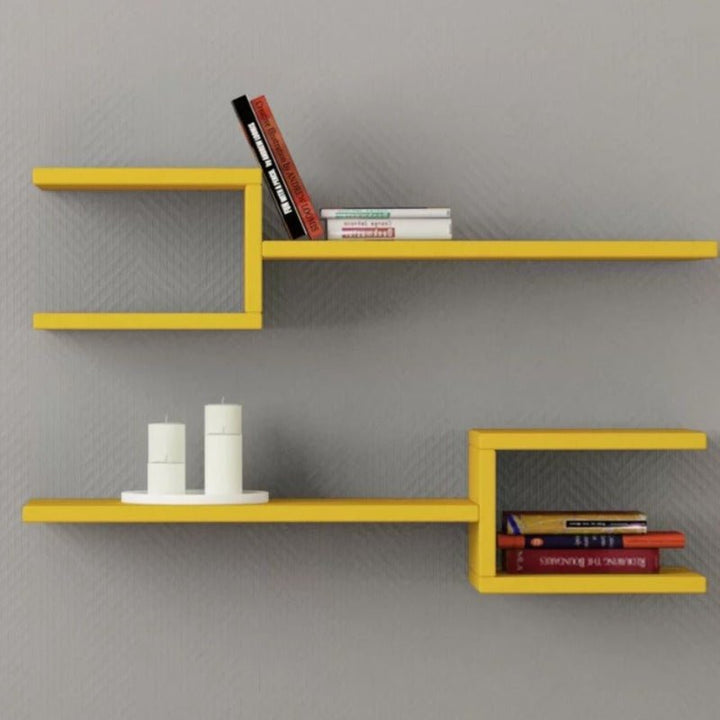 Hype Catcher Lounge Living Room Floating Organzier Shelve (Set of 2) | Furniture | Waseeh Pakistan