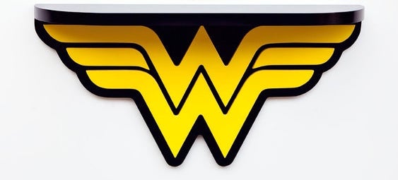 Wonder Women DC Kids Bedroom Floating Organzier Shelve Decor - waseeh.com