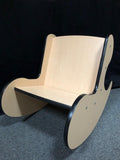 Whale Rocker Modern Kids Chair - waseeh.com