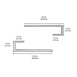 Hockey Living Lounge Bedroom Floating Shelves (Set of 2) - waseeh.com