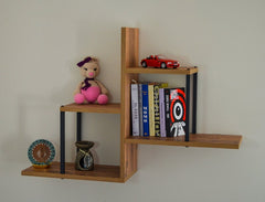 Upended  Living Lounge Drawing Room Floating Shelve Decor - waseeh.com