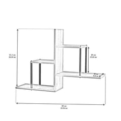 Upended  Living Lounge Drawing Room Floating Shelve Decor - waseeh.com