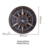 Compass Ways Wall Clock - waseeh.com