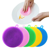 Silicone Kitchen Bathroom Sponge Pads - waseeh.com