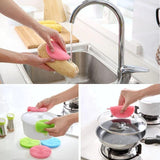 Silicone Kitchen Bathroom Sponge Pads - waseeh.com
