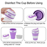 Travel Folding Water and Tea Cups - waseeh.com