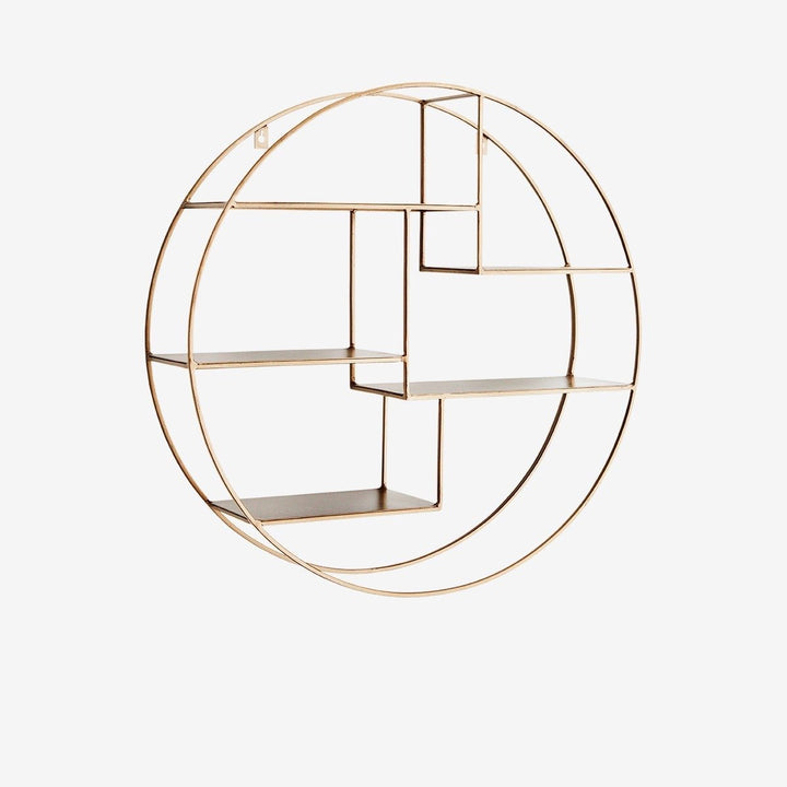 Wall-Mounted "Bohemian" Metal Storage Floating Shelve Frame Decor - waseeh.com