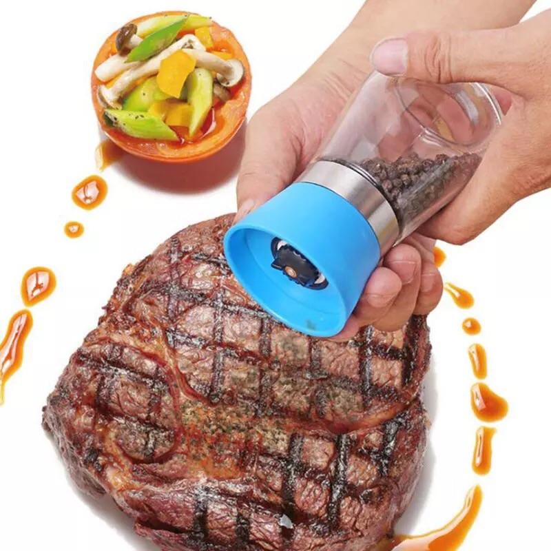 Salt and Pepper Glass Mills - waseeh.com