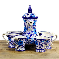 Blue Pottery Kawa Set - waseeh.com