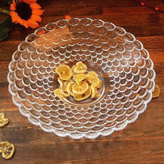 Glass Fruit Plate - waseeh.com