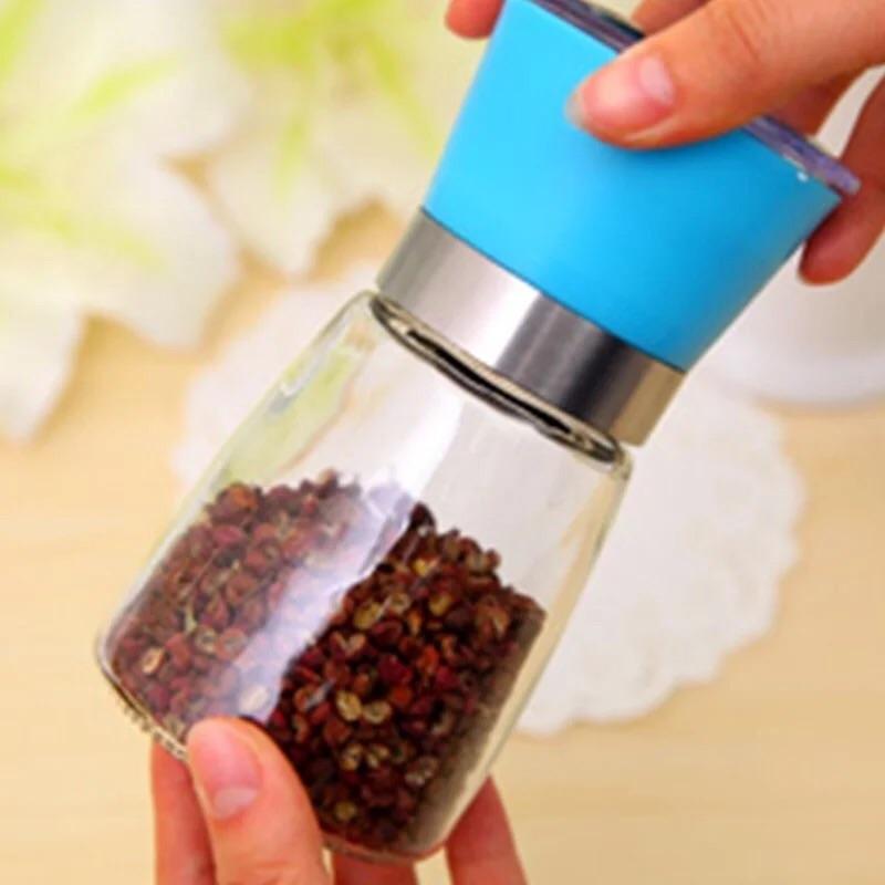 Salt and Pepper Glass Mills - waseeh.com