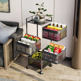 Parfait Rotating Trolley (Square) - waseeh.com