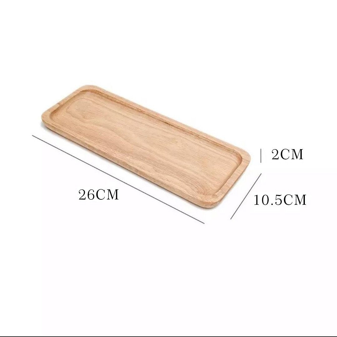Wooden Food Party Serving Tray - waseeh.com