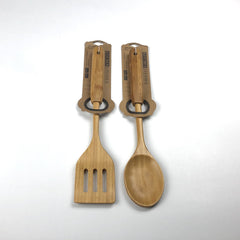 Jinjiali Wooden Cooking Spoons and Spatulas - waseeh.com