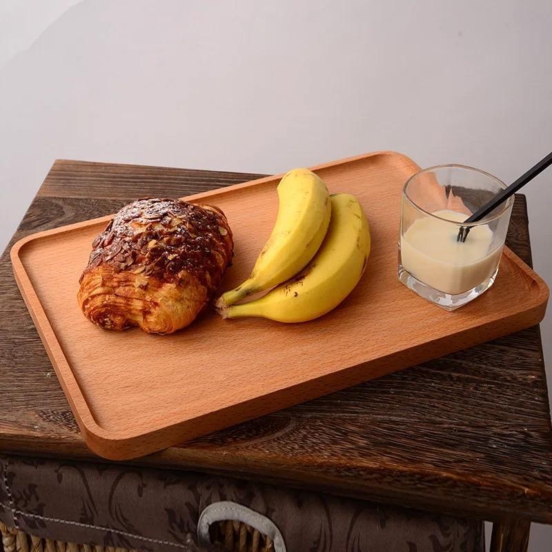 Wooden Food Party Serving Tray - waseeh.com