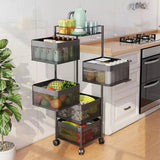 Parfait Rotating Trolley (Square) - waseeh.com