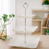 Embossed Snack Dish Cake Tray (3 Layer) - waseeh.com