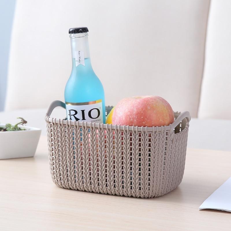 Imitation Rattan Flexible Storage Basket | kitchen item | Waseeh Pakistan