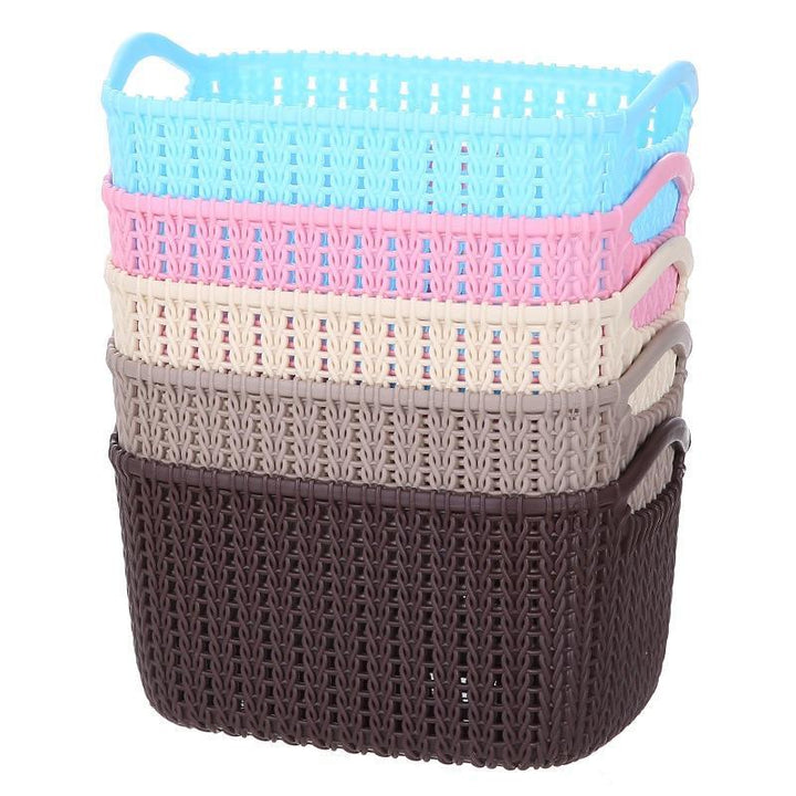 Imitation Rattan Flexible Storage Basket | kitchen item | Waseeh Pakistan