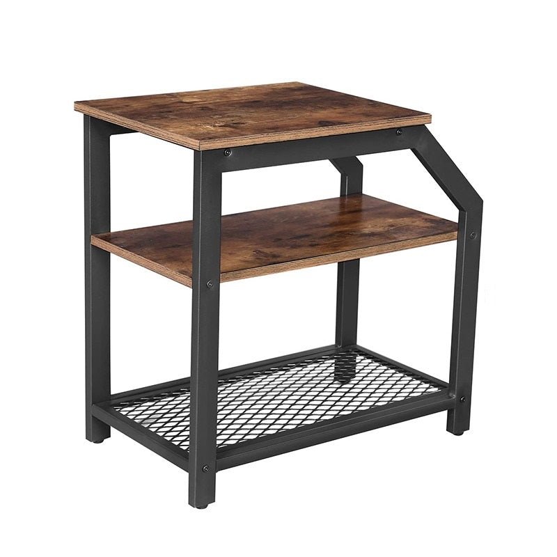 Industrial Table with Shelves (3-Tier) | Not Sale FB | Waseeh Pakistan