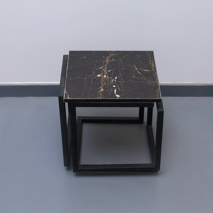 Infinity Cube Square Living Lounge Coffee Side Table | Furniture | Waseeh Pakistan