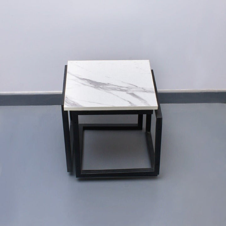 Infinity Cube Square Living Lounge Coffee Side Table | Furniture | Waseeh Pakistan