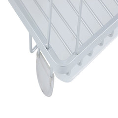 Double Dish Rack with Water Tray - waseeh.com