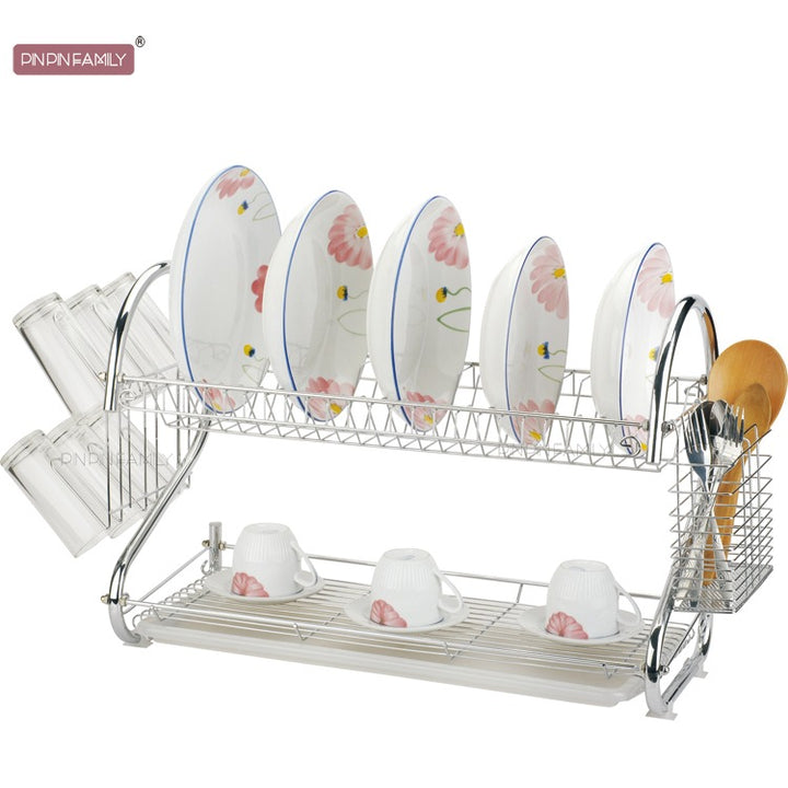 Galvanized Sink Utensils Rack - waseeh.com