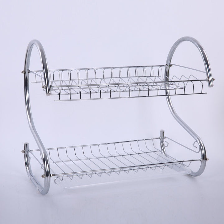 Galvanized Sink Utensils Rack - waseeh.com