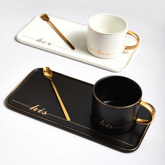 Vintage European Coffee Tea Cup Set - waseeh.com