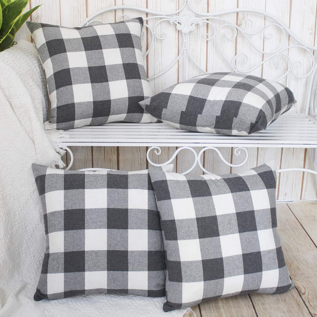 Intriguing Check Filled Cushion | Home Décor | Waseeh Pakistan
