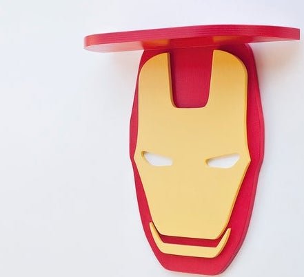 Iron Man Marvel Kids Bedroom Floating Organizer Shelve Decor | Furniture | Waseeh Pakistan