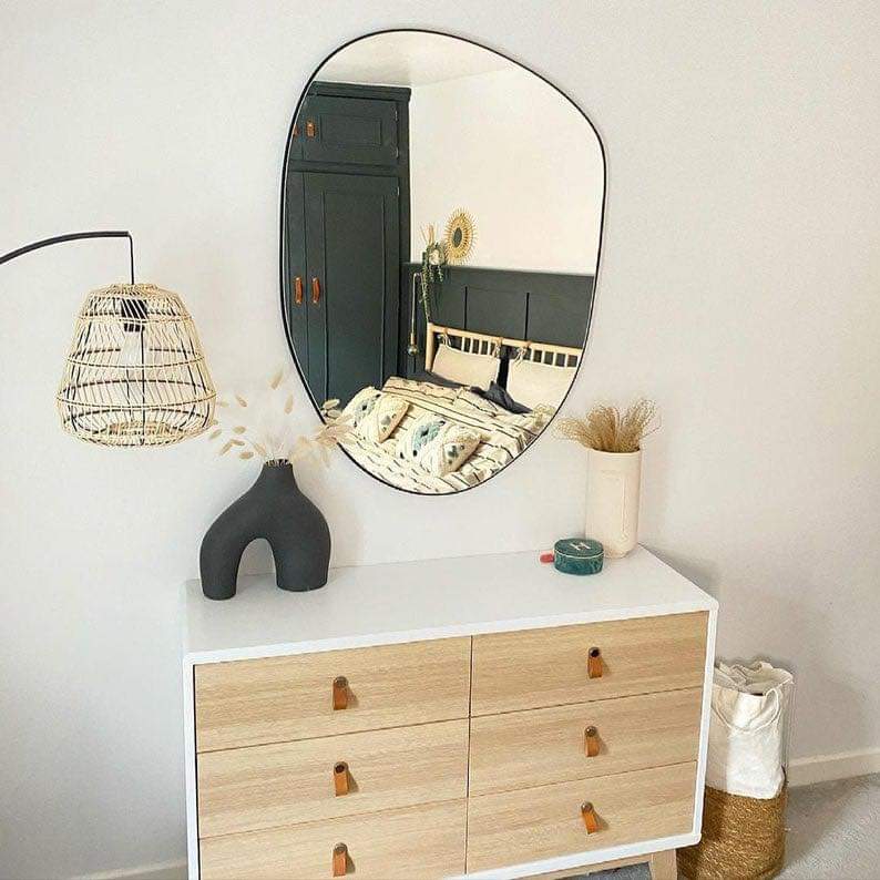 Irregular Decorate Mirror | Home Décor | Waseeh Pakistan