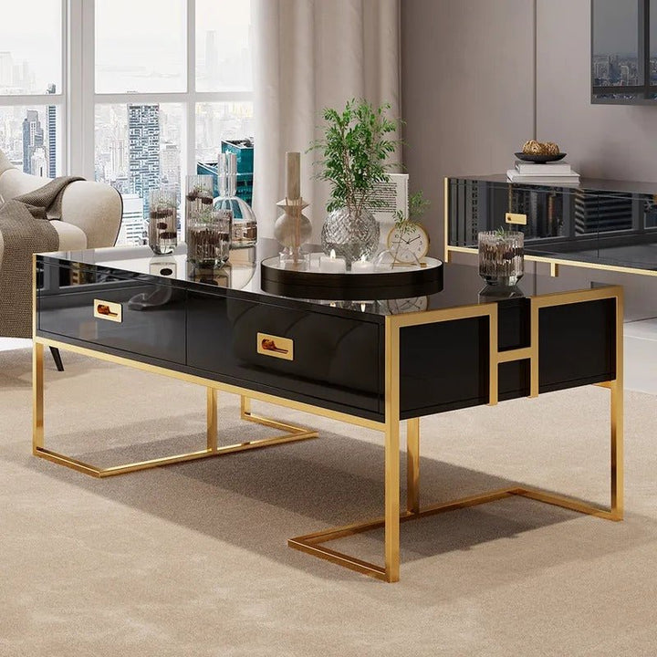 Jocise White Rectangular Living Lounge Bedroom Coffee Center Table - | Furniture | Waseeh Pakistan