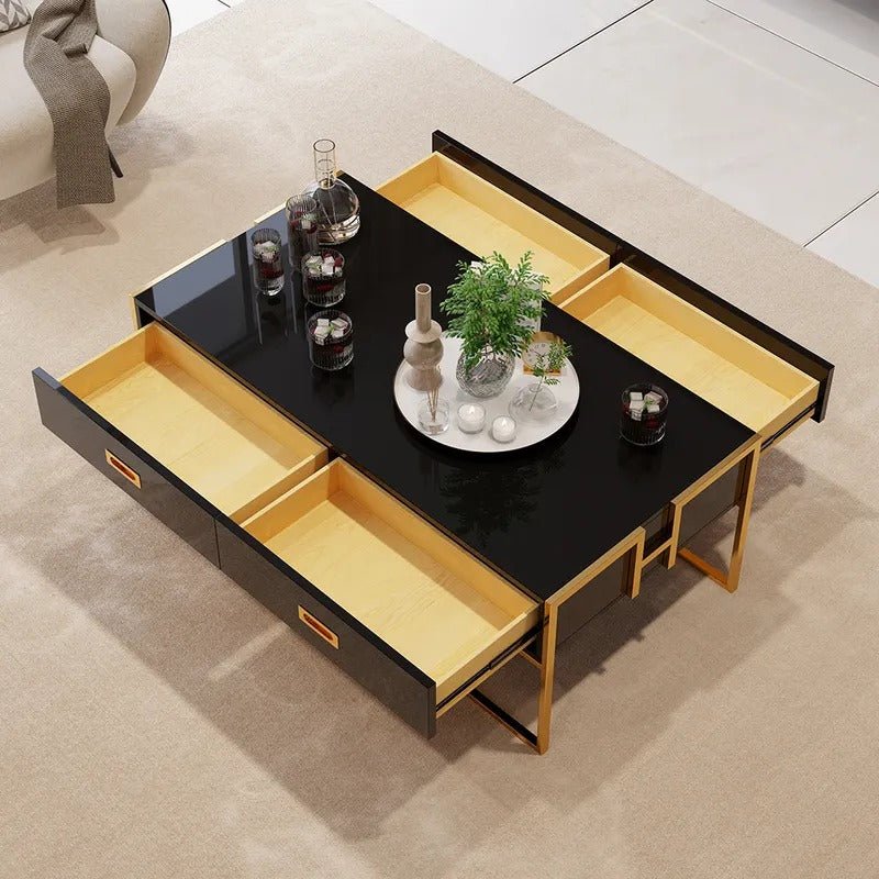Jocise White Rectangular Living Lounge Bedroom Coffee Center Table - | Furniture | Waseeh Pakistan